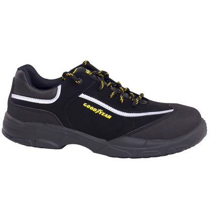 Goodyear Calzado De Seguridad En Piel Nobuk Hidrorepelente Color Negro Talla 35_0