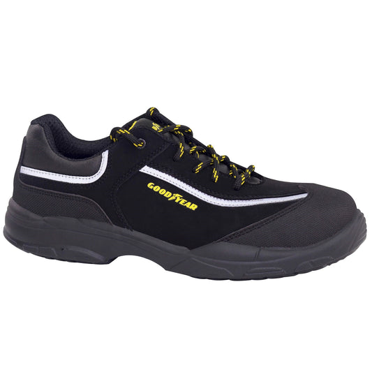 Goodyear Calzado De Seguridad En Piel Nobuk Hidrorepelente Color Negro Talla 35_0