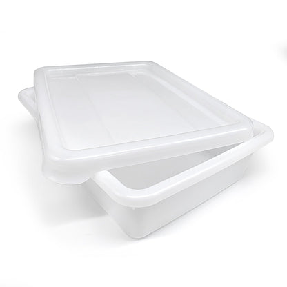 5 Bandejas Uso Alimentario Con Tapa: 1,2l Sin Bpa's (21,3 X 15,7 X 6,3cm) - Cocinas, Restaurantes, Hostelería, Catering_0