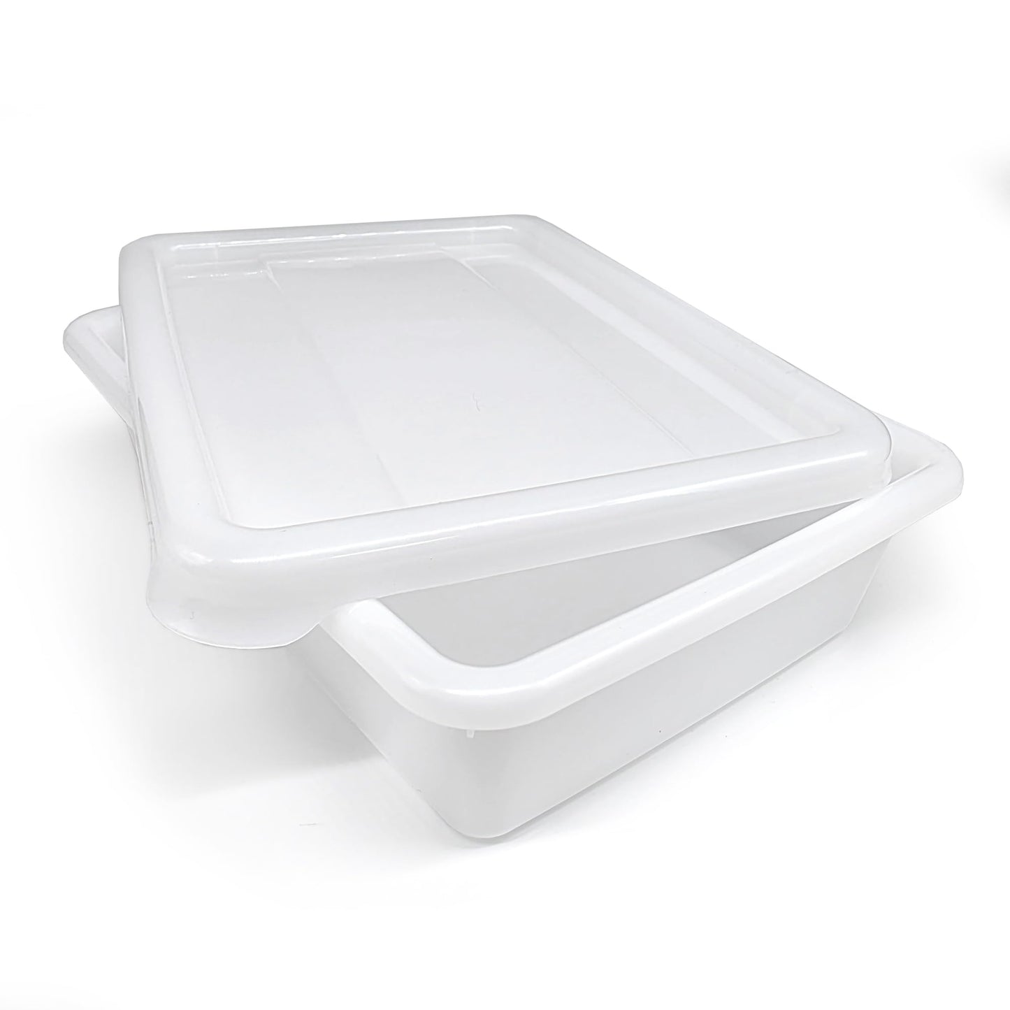 6 Bandejas Uso Alimentario Con Tapa: 1,2l Sin Bpa's (21,3 X 15,7 X 6,3cm) - Cocinas, Restaurantes, Comedores, Catering_0