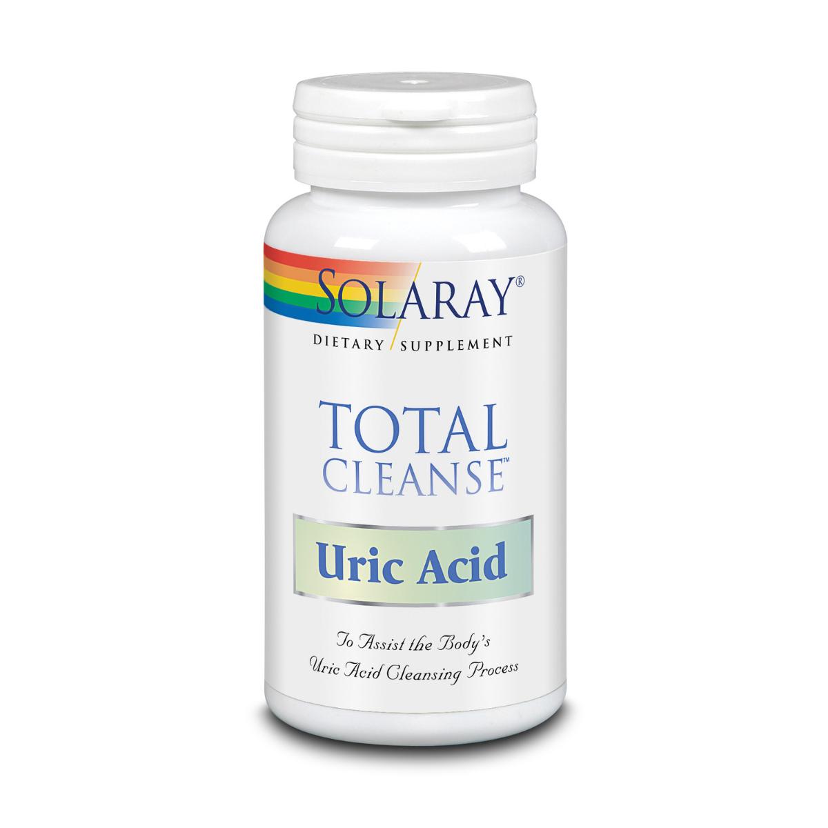 Total Cleanse Ácido Úrico Solaray, 60 cápsulas