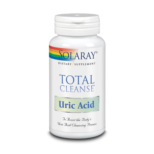 Total Cleanse Ácido Úrico Solaray, 60 cápsulas