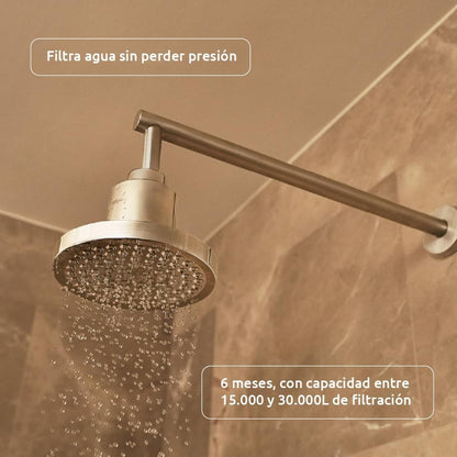 Chuveiro com filtro de água da torneira ShowerPro Rain SMR