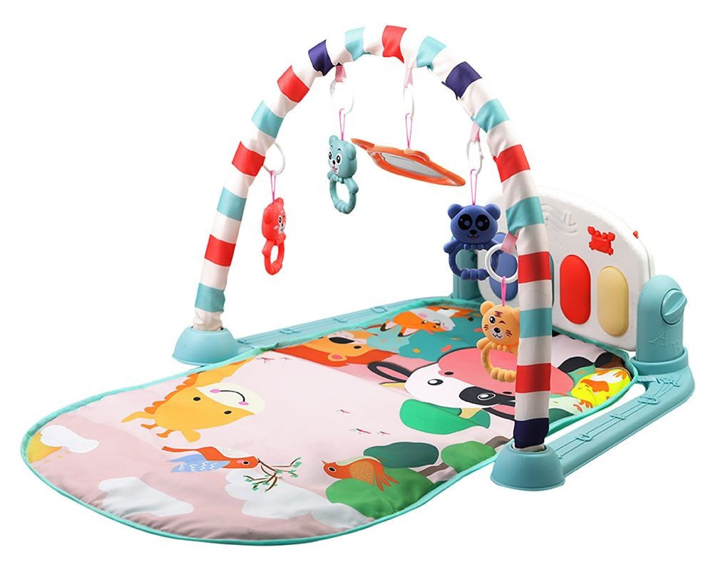 Manta De Actividades De Bebé Para Desarrollo Infantil Beach Time_0
