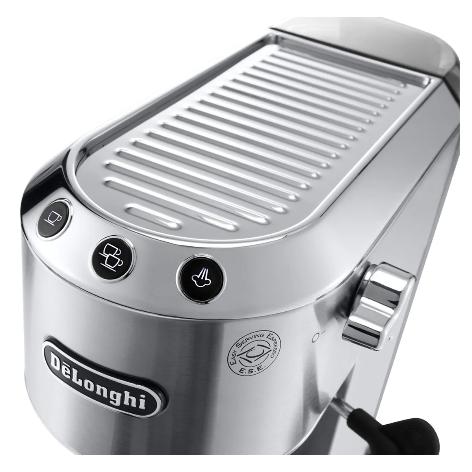 Máquina manual de café expresso e cappuccino Delonghi Dedica Maestro EC685.M Metal