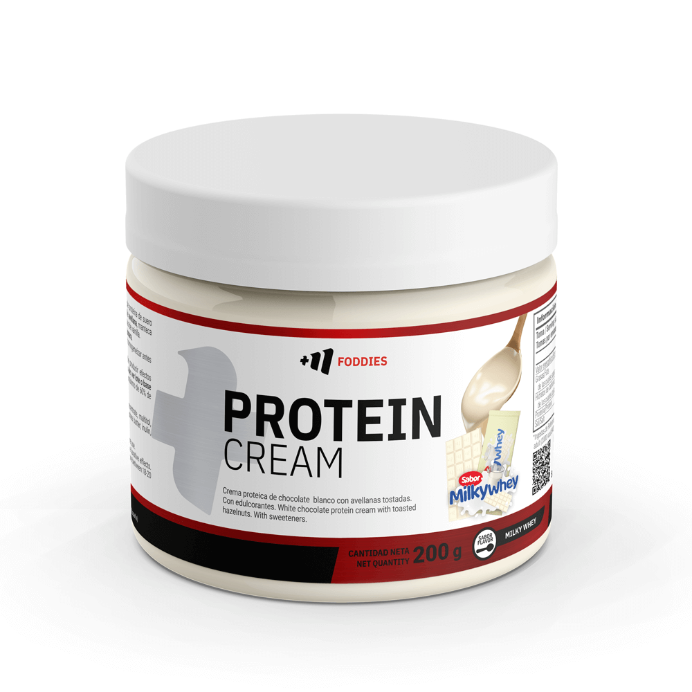 Protein Cream (crema Proteica) - 200g - Chocolate Blanco Con Leche Milkywhey - Deliciosa Crema De Proteín - Masmusculo S_0