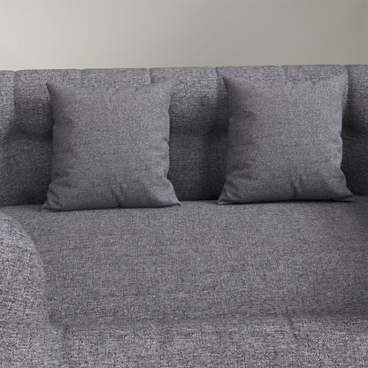 Pawhut Cama Para Perros Medianos Con 2 Almohadas Antideslizante 90x60x35cm Gris_3