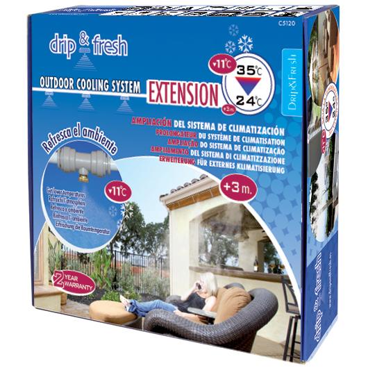 Extensão do kit de nebulização DripFresh 3m