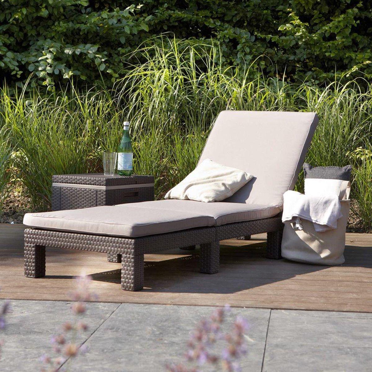 ESPREGUIÇADEIRA DAYTONA DELUXE 195 x 65 x 25 cm - Várias cores