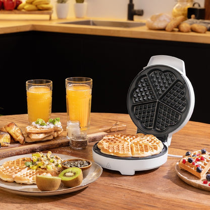 Gofrera Fun Gofrestone Sweetie. 1000 W, Capacidad Para 1 Gofre Grande O 5 En Forma De Corazón, Antiadherente, Acero Inox_2