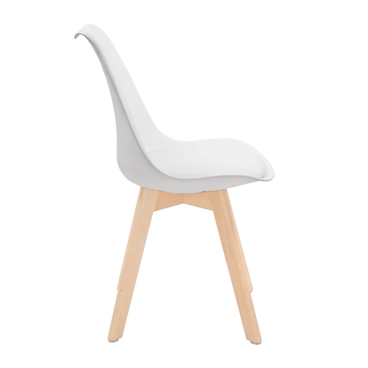 Pack 4 Sillas De Comedor Estilo Nórdico Daria 83x55x48cm Thinia Home_3