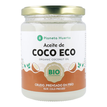 Embalagem 2x Óleo de Coco Planeta Huerto 430 ml