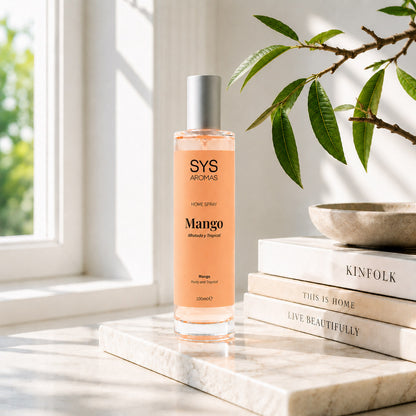 Ambientador Pulverizador Mango Origins SYS Aromas 100 ml | Aroma Tropical y Afrutado | Energizante_1