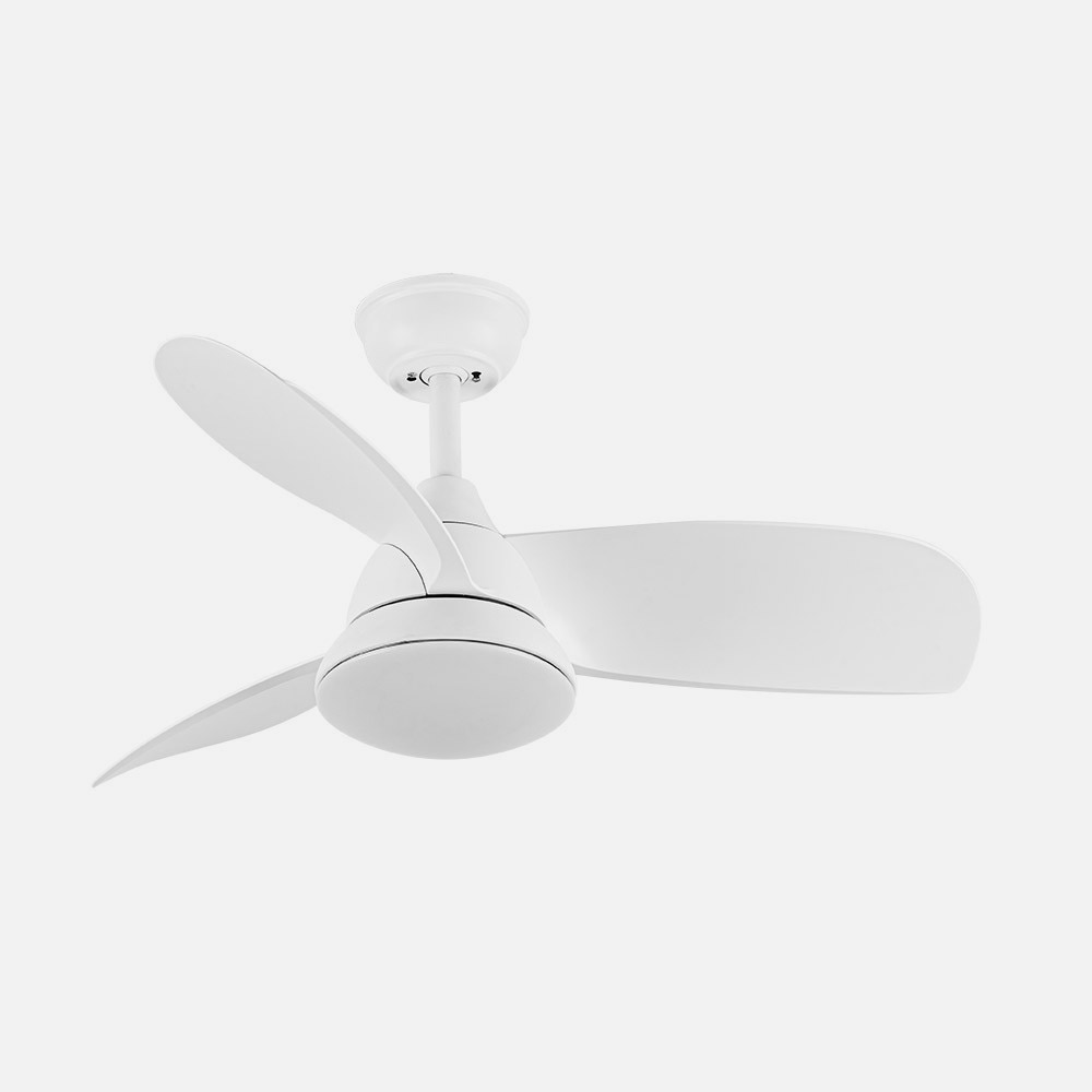 Ventilador Dc Atomo 24w Blanco 3aspas 91d 2640lm 6vel 3000k,4000k,6000k Remoto+memoria+temporizador_1