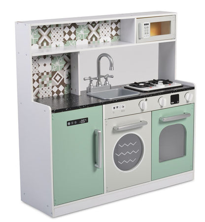 Cocinita De Madera Con Microondas_2
