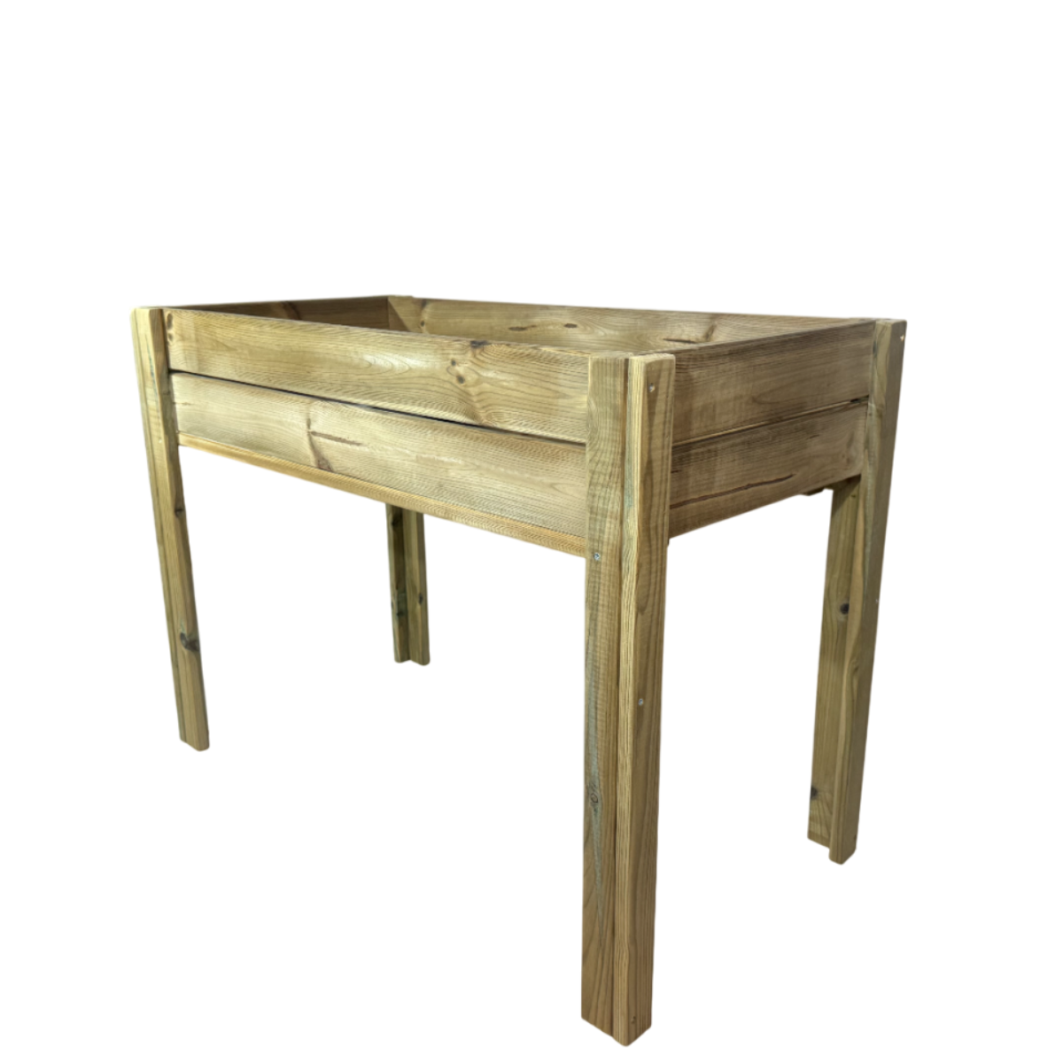 Mesa De Cultivo Nika  Madera Rectangular 100x50x74 Cm - Vidahuerto._1