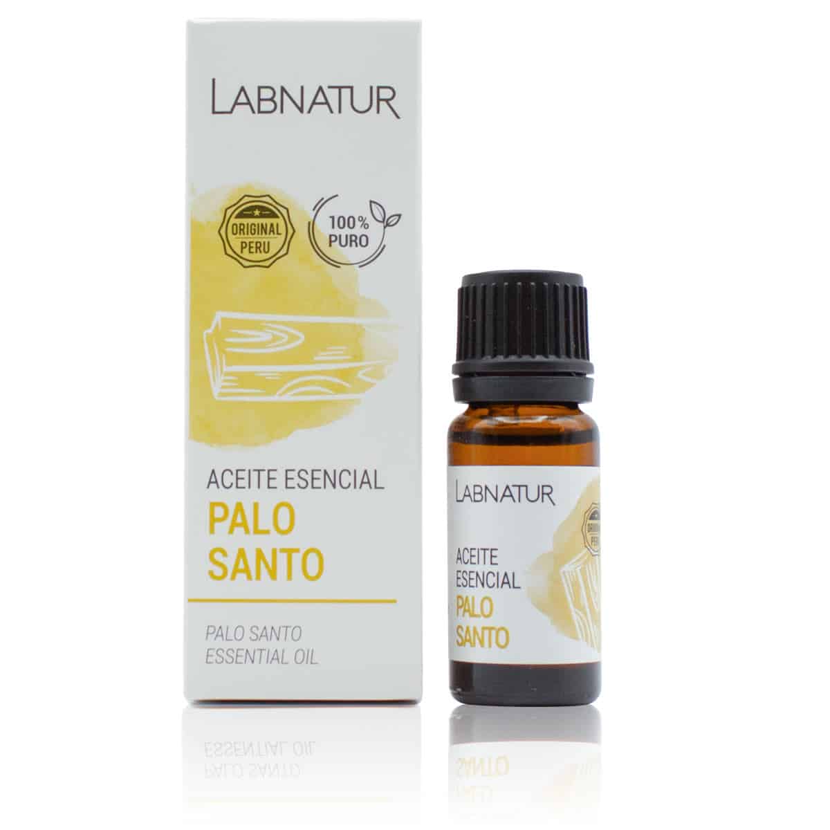 Aceite Esencial de Palo Santo 100% Puro Labnatur 10 ml | Aroma Amaderado | Masajes, Meditación y Difusor | Vegano_0