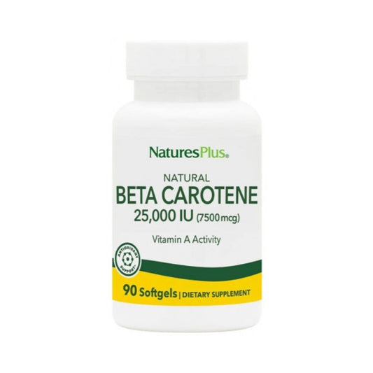 Betacaroteno Natural Nature's Plus 90 pérolas