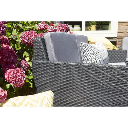 Conjunto de mobiliário de jardim Keter Chicago Lounge Graphite