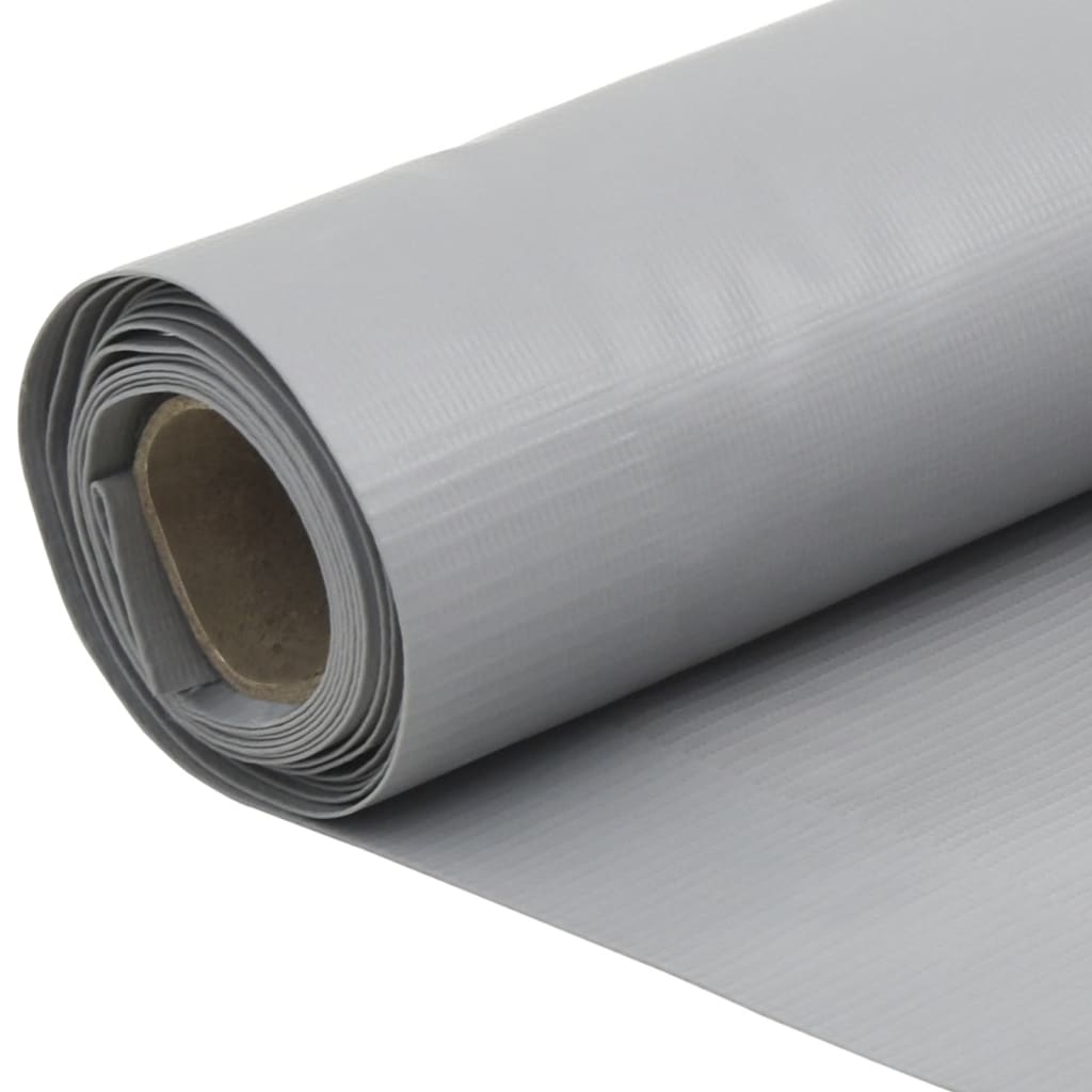 Pantalla De Privacidad De Balcón Pvc Gris 800x75 Cm / Vetonek_4