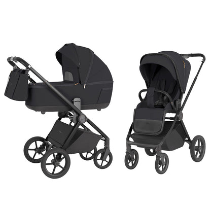 Carrello Carrito De Bebé Ultra Dúo 2 En 1 Basalt Black_0