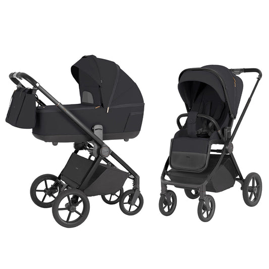 Carrello Carrito De Bebé Ultra Dúo 2 En 1 Basalt Black_0