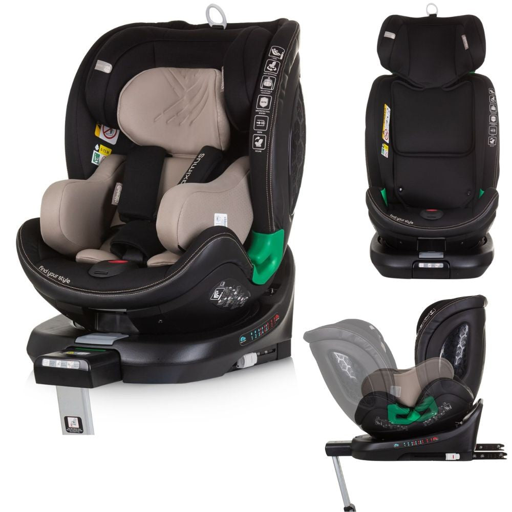Silla De Coche Maximus 360 I-size 40-150 Cm Macadamia_0