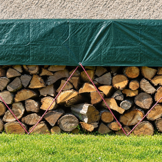 Toldo Para Leña Reforzado 3x2 M Verde Nortene_0