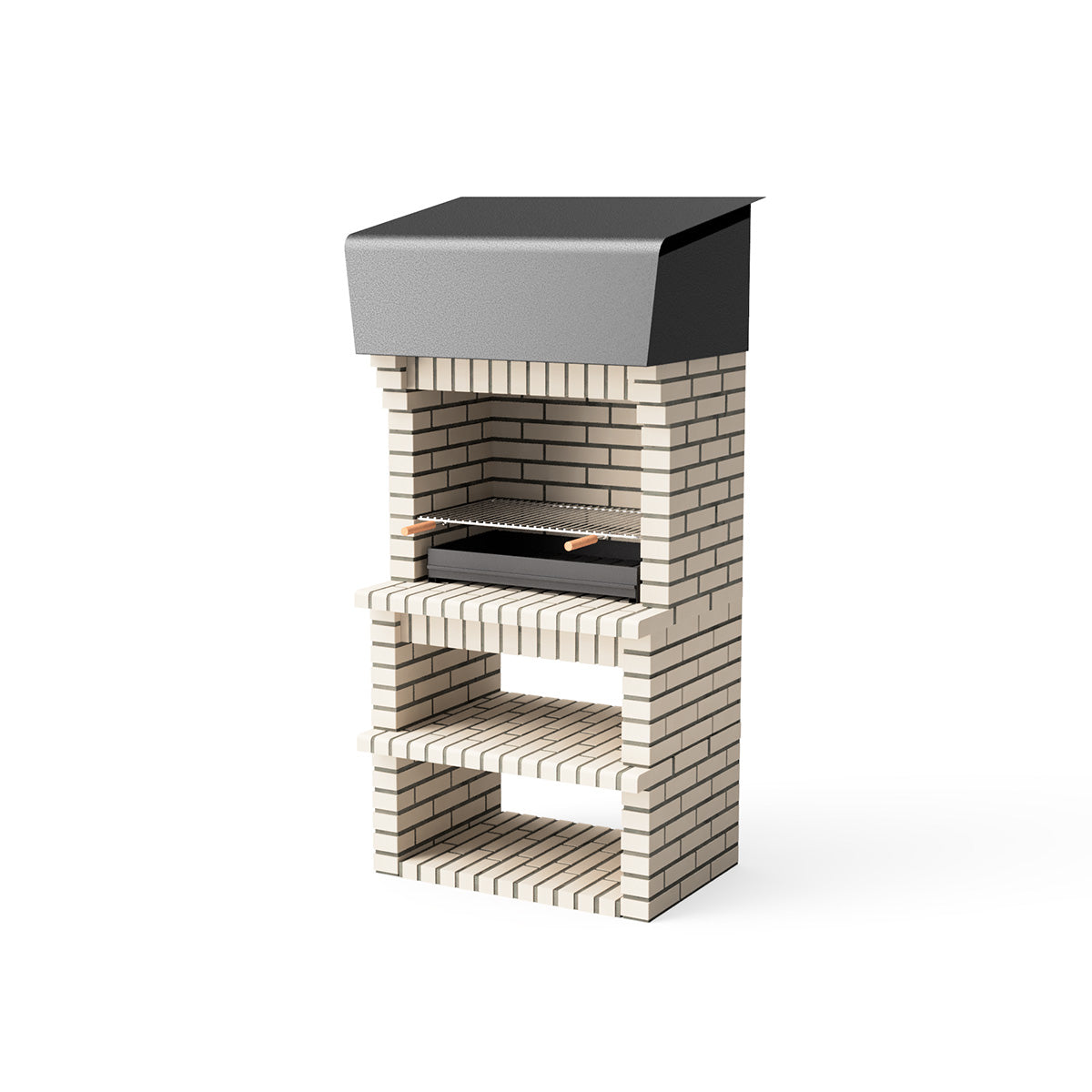 Churrasqueira bege Volterra, Movelar