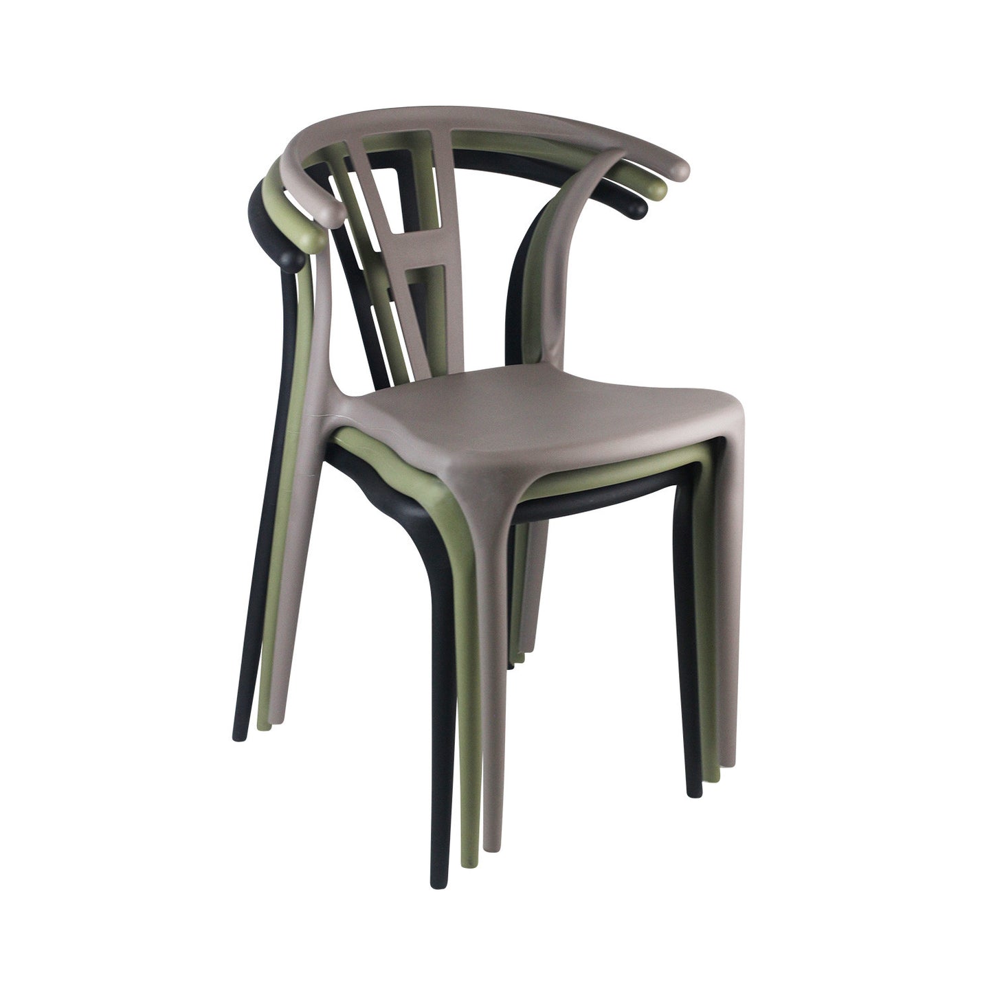 Silla De Exterior Apilable Scarlett 75x52x49,5cm Thinia Home_4