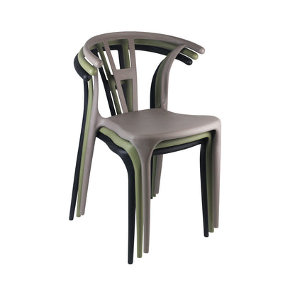 Pack 4 Sillas De Exterior Apilables Scarlett 75x52x49,5cm Thinia Home_5
