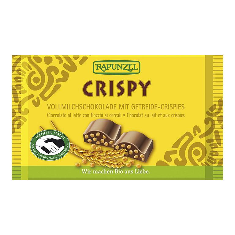 Snack de Chocolate Rapunzel Crocante 100 gr