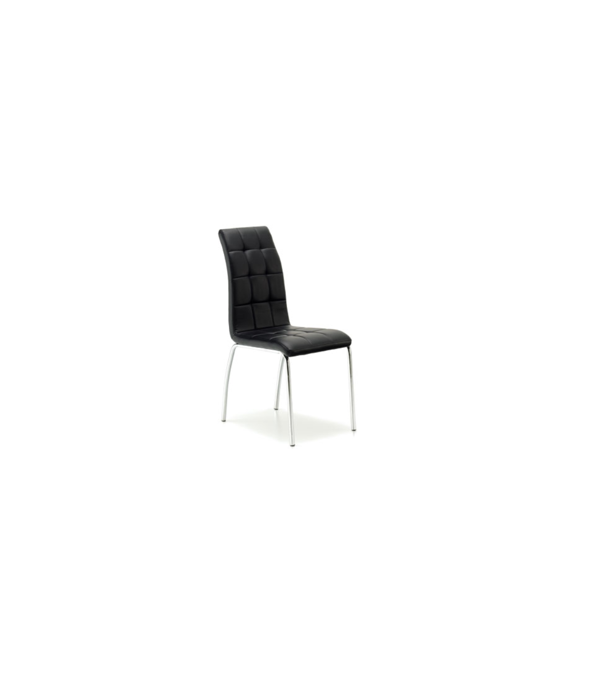 Silla Borja Dc-1107 Tapizada En Simil Piel Negro, 96cm(alto) 42cm(ancho) 60cm(largo)_4