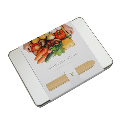 A minha coleção de sementes biológicas para jardim urbano