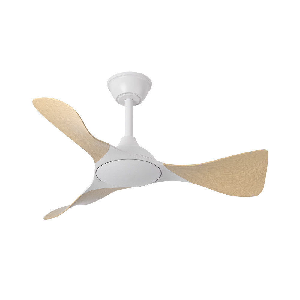 Ventilador Dc Caiman 36w 3600lm Bla/hay 89d 3aspas 6vel 3000-4500-6500k Remoto+reg.intensidad+memoria+temporizador_2