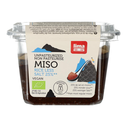 Arroz Miso 25% menos Sal não pasteurizado ECO Lima 300gr