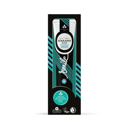 Ben &amp; Anna Black Fluoride Pasta de Dentes Tubo 75 ml