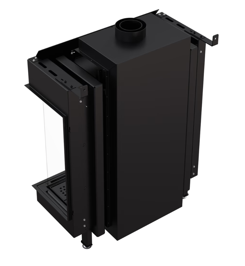 Bricosol Chimenea De Gas Kratki Leo 76 / 62 Derecha Propano ∅ 100/150 5,1 Kw_2