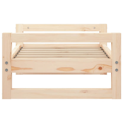 Vidaxl Cama Para Perros Madera Maciza De Pino 65,5x50,5x28 Cm_5
