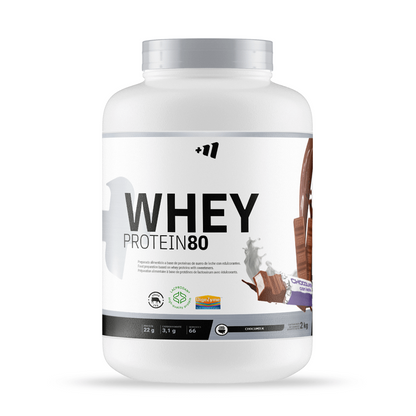 Whey Protein80 - 2 Kg - Chocolate Con Leche - Aumenta La Masa Muscular - Masmusculo_0