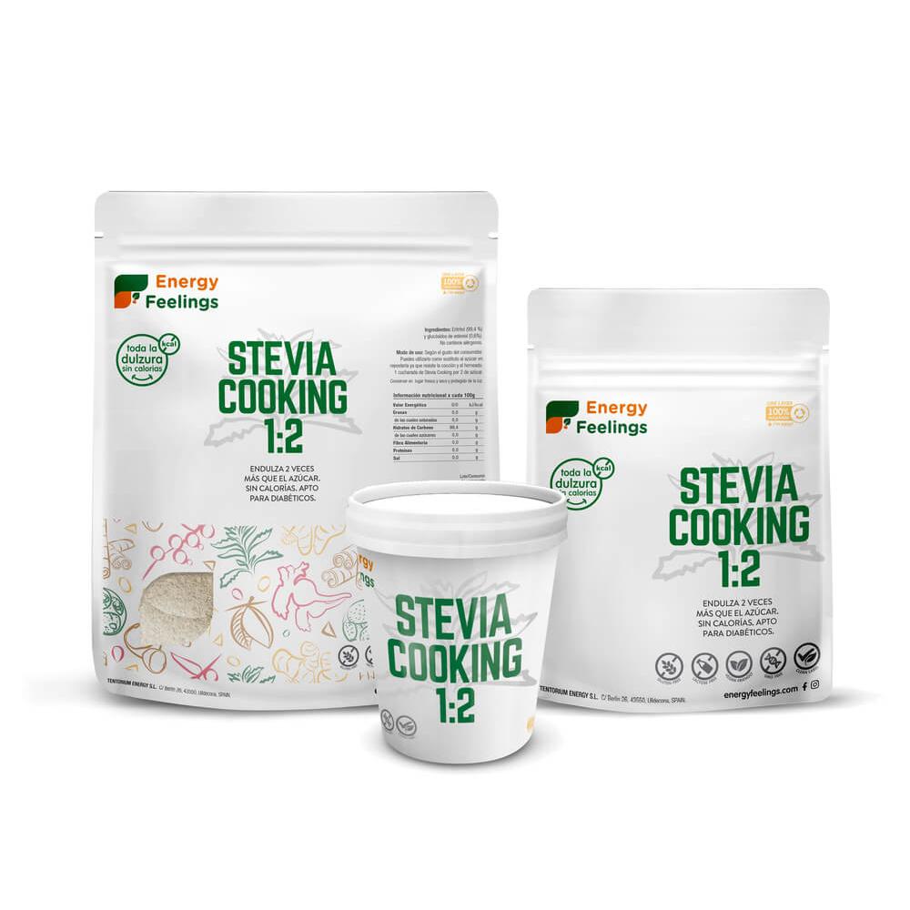 Stevia para cozinhar 1:2 Energy Feelings 1 kg