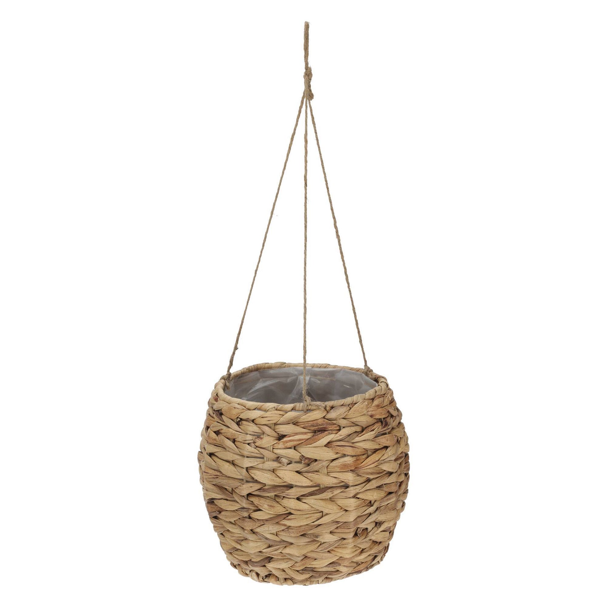 Well Home Juego De 2 Cestas Maceteros De Fibra Natural Ø17ø24cm_3