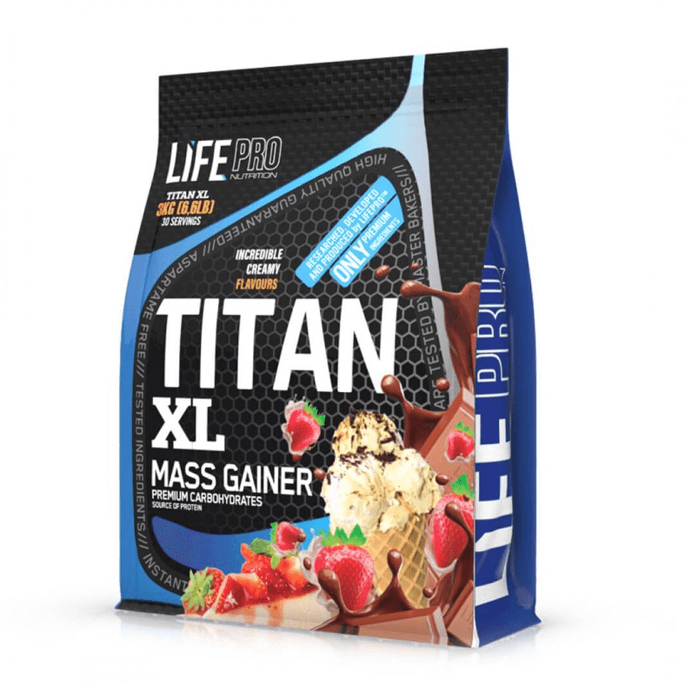 Titan - 3kg - Chocolate - Ganadores De Peso Con Proteína - Lifepro_0