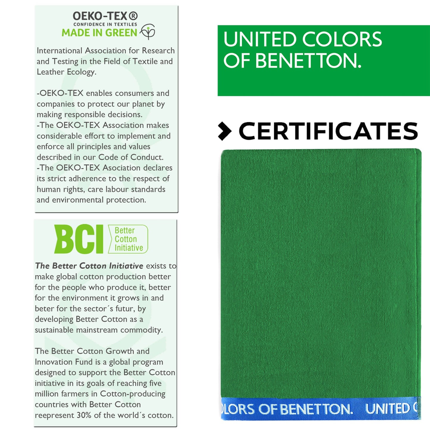 Set 2 Toalla De Playa 90x160cm 380gsm Velour 100%algodon Verde Casa Benetton_3
