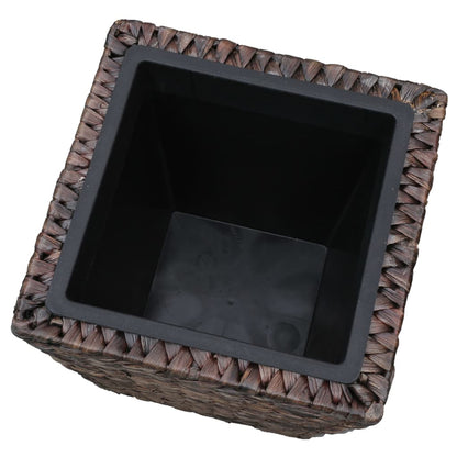 Conjunto De Arriates 3 Piezas Jacinto De Agua Marrón_5