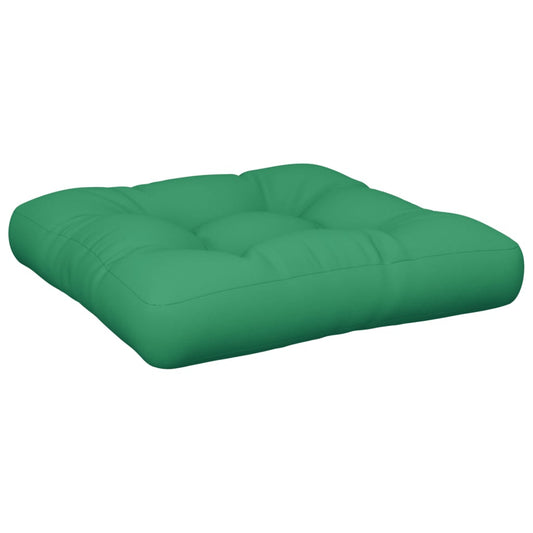Vidaxl Cojín Para Sofá De Palets Tela Verde 60x60x12 Cm_0