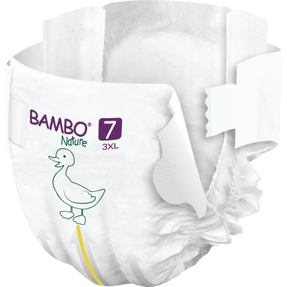 Fralda T7 (+18 Kg) Bambo Nature 40 unidades