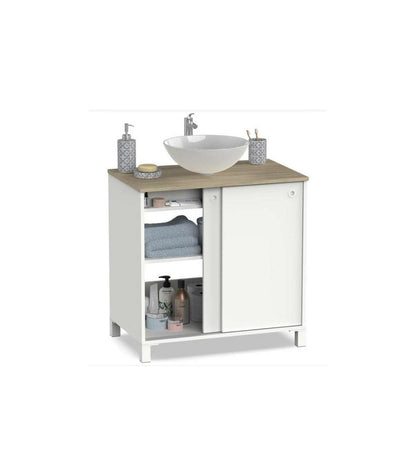 Mueble De Lavabo Sella 80cm (ancho) X 81 Cm (alto) X 51 Cm ( Fondo)_4