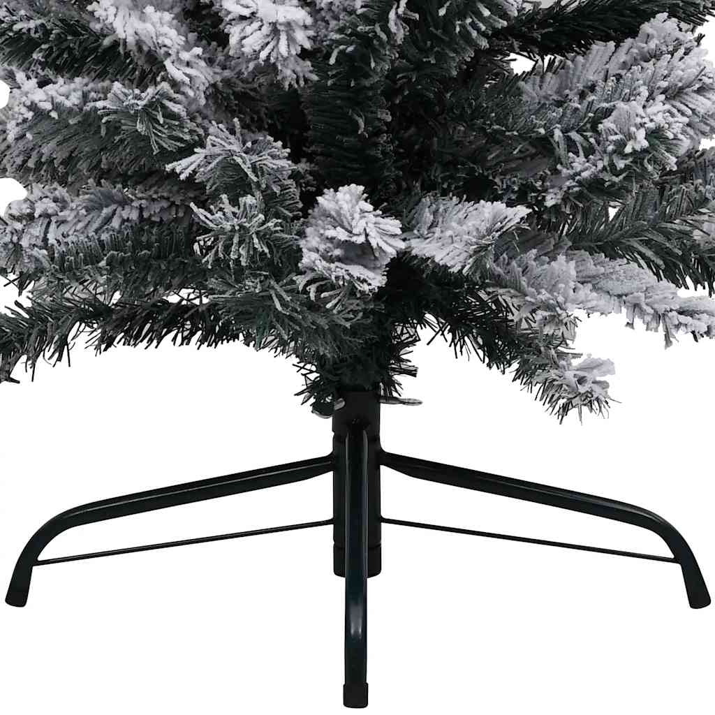 Vidaxl Árbol De Navidad Preiluminado Con Luces Y Bolas Verde 180 Cm_3