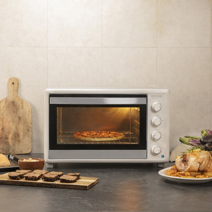 Cecotec Horno De Sobremesa Bake&toast 890 Gyro. 2200 W Capacidad 60 Litros Cocina Por Convección 12 Funciones Incluye Ru_1